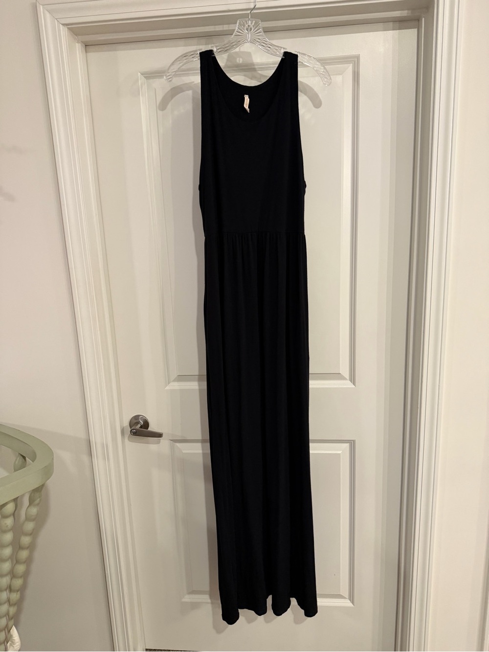 Bellamie Black Sleeveless Maxi Dress
